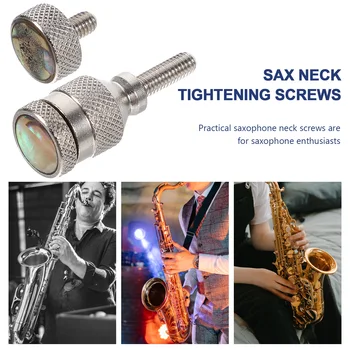 1 Комплект винтов для затяжки шейки саксофона, Сменные музыкальные инструменты, Аксессуары для технического обслуживания шейки саксофона