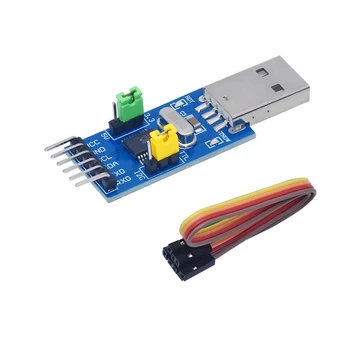 1 комплект Модуля адаптера USB-IIC USB-IIC I2C UART Конвертер Модуль адаптера Электронных компонентов Пластик