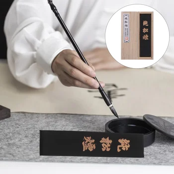 1 шт. чернильный камень для китайской каллиграфии, креативная чернильная палочка, традиционная чернильная полоска (черная)