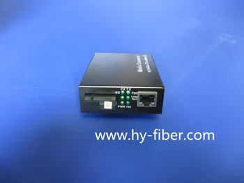 10/100 м Оптоволоконные медиаконвертеры Ethernet SC, 1310 нм Tx/Rx с двойным волокном 40 км