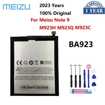 100% Оригинальный 4000 мАч BA923 Аккумулятор Для Meizu Note 9 Note9 M9 M923H M923Q M923C BA 923 Запасные Аккумуляторы Для Телефонов Bateria