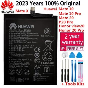 100% Оригинальный Аккумулятор телефона 4000 мАч для Huawei Mate 10/Mate 10 Pro/Mate 20/P20 Pro/Honor 20 Pro/Mate X / Batteries Bateria Tools