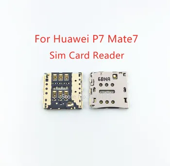2-10 шт. Для Huawei P7 Mate 7 C199 G7 G760 MT7 Honor 6 Plus Лоток Для чтения Sim-карт Micro SD Слот Для Держателя Карты Памяти Запасные Части