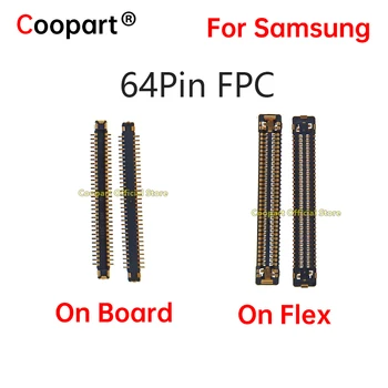 2 шт. Нового зарядного устройства Origina USB, порта зарядной док-станции, разъема FPC для Samsung Galaxy A50 A505 A505F, встроенного гибкого кабеля 64Pin