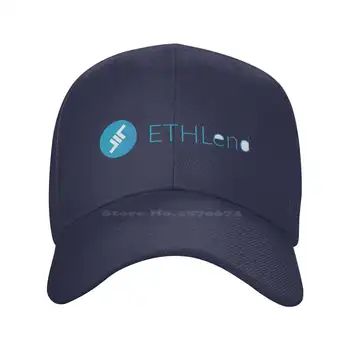 ETHLend (LEND) Джинсовая кепка с логотипом высшего качества, бейсболка, вязаная шапка