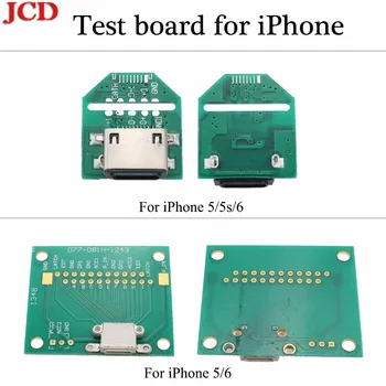 JCD Женская Мужская Печатная Плата Протестирована Micro USB Зарядная Док-Станция Для Зарядки Печатной Платы Гибкий Кабельный Разъем Материнской Платы Для iPhone 5 5s 6