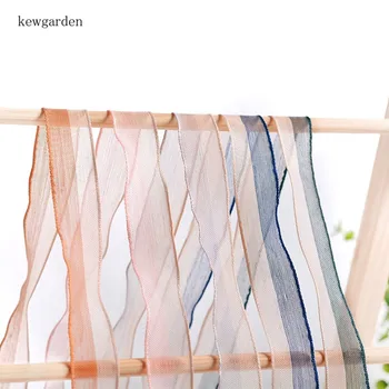 Kewgarden DIY Бант Для Волос Упаковка Атласная Лента Двухцветная Лента 1 