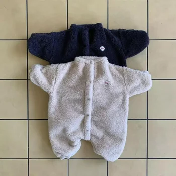 MILANCEL, новый зимний детский комбинезон, комбинезон с флисовой подкладкой для малышей, цельный