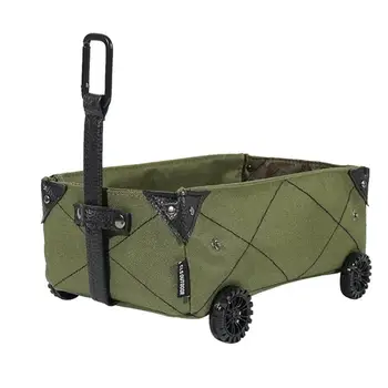 Multifunctional Trolley Shape Storage Box Folding Tissue Container for Outdoor Camping самооборона рогатка для рыбалки карабин