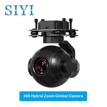 SIYI ZR10 2K 4-Мегапиксельная Карданная камера с 30-кратным Гибридным зумом с 3-Осевым Стабилизатором Ночного видения HDR Starlight Легкий Беспилотный Летательный аппарат с полезной нагрузкой