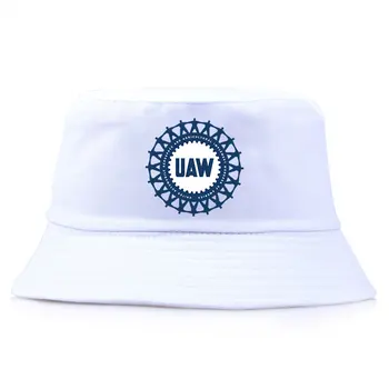 USA United Auto Workers Реверсивная широкополая шляпа Унисекс Для взрослых, хлопковая кепка рыбака, Женская Мужская Крутая хлопковая панама, осенняя кепка