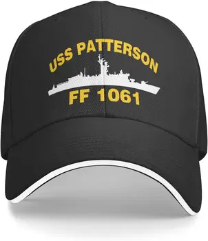 USS Patterson FF 1061 DE 1061 Винтажная шляпа-сэндвич, бейсболки, джинсовые шляпы, ковбойские