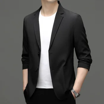 Z355-Мужской костюм, весенний новый деловой профессиональный приталенный костюм, мужской пиджак, повседневная корейская версия костюма