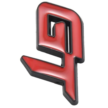 Автомобильная наклейка с 3D логотипом Gt, Модная наклейка для декора автомобиля для Focus 2 3 Fiesta Mondeo Mk2, красный + черный