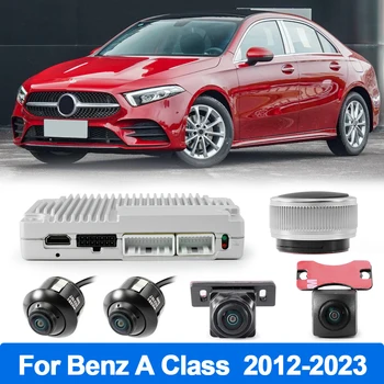 Автомобильная панорамная камера Super 3D 360 градусов для Benz A Class 2012 2013 2014 2015 2016 2017 2018 2019 2020 2021 2022 2023
