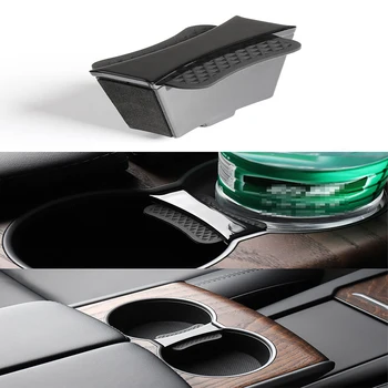 Автомобильный держатель для стакана воды с ограничителем скольжения для Tesla Model X/S 2017-2020, 1 шт.