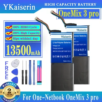 Аккумулятор YKaiserin Cycle 13500 мАч для одноразового нетбука OneMix 3 Pro 3pro Высококачественный сменный аккумулятор