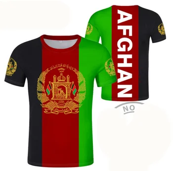 АФГАНСКАЯ футболка С Бесплатным Пользовательским Именем И Номером Afg Slam Афганистан Арабская футболка Персидский Пушту Исламский Принт Текст Фото Флаг AF Одежда