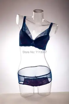 Бесплатная доставка!! Продается новая прозрачная женская модель с бюстом-манекеном для показа нижнего белья