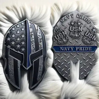 Гордость американской армии и военно-морского флота, подарок на монету Spartan Challenge, памятные монеты, значок США