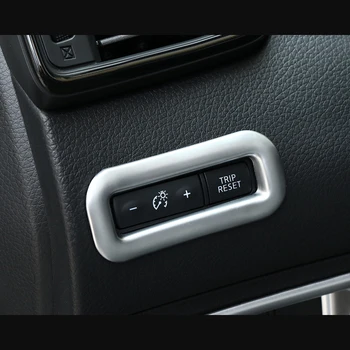 Для Nissan X-Trail T32 Rogue 2014 15 16 17 2018, ABS Пластик, приборная панель, кнопка пробега, крышка переключателя, отделка, аксессуары для украшения
