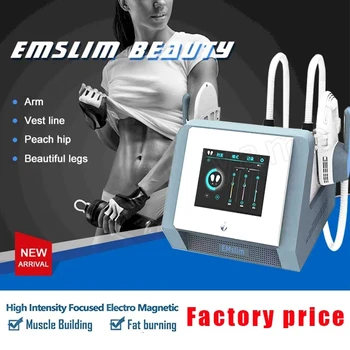 Заводская распродажа Электромагнитный миостимулятор HIEMT Emslim для похудения EMS Без боли
