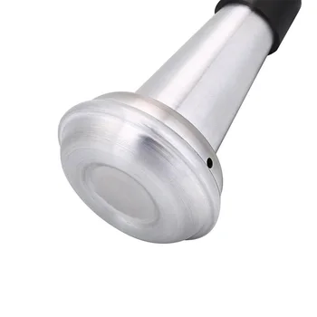 Заглушитель звука трубы из алюминиевого сплава для подавления шума трубы, Гаситель слабого звука с резиновой кромкой