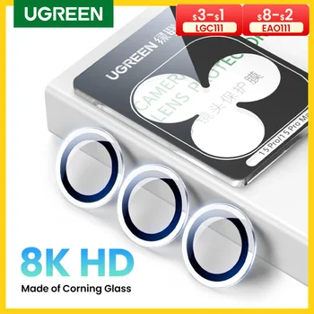 Защитное стекло для объектива камеры UGREEN или iPhone 15 Pro Max для iPhone 15 Pro, iPhone 15 14 13 Pro Mini Plus, защитная пленка