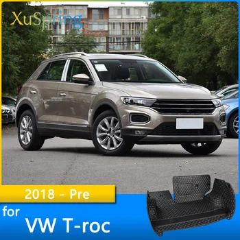 Коврик в багажник автомобиля Грузовой чехол для VW T-Roc 2018 2019 2020 2021 Задний Багажник Прочный Чехол для багажника Защитный Дизайн