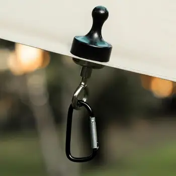 Магнитные крючки для навеса палатки Сверхмощный карабин для навеса палатки для кемпинга Магнитный крюк для навеса палатки для кемпинга Гаражного холодильника