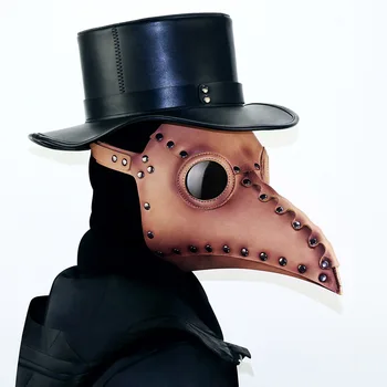 Маска чумной птицы на Хэллоуин Для мужчин и женщин, новый аниме-косплей, искусственная кожа, креативные праздничные маски, высококачественные Аксессуары, маски