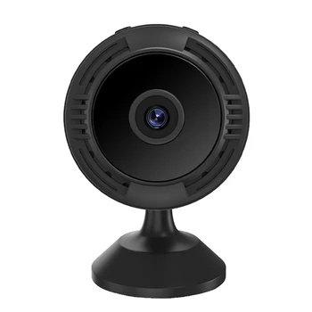 Мини-камера Wi-Fi ночного видения Security Nanny 1080P с 7 светодиодами для наружного видеонаблюдения Dropship