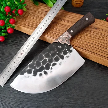 Многофункциональный нож для забоя скота, высококачественная нержавеющая сталь, Толщина 3 мм, Кухонные ножи, коммерческий нож для свинины, нож для разделки шеф-повара