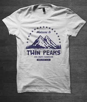Мужская футболка Twin Peaks с Дэвидом Линчем из сериала 