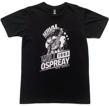 Мужская футболка Will Ospreay NJPW, размер M, Борцовская футболка Aerial Assassin 1993