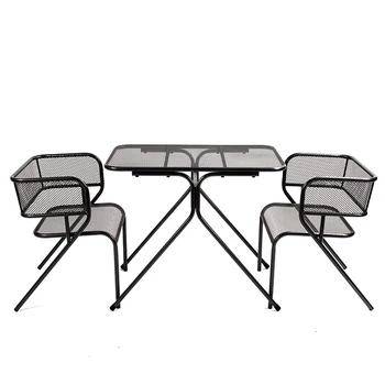 Набор уличных столов и стульев Jinhe, набор уличной мебели, Набор садовой мебели, Железный стол и стул, Металлический стол и стул