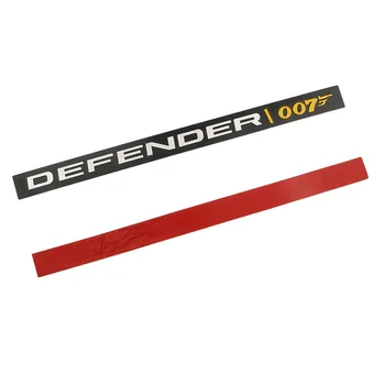 Наклейка с надписью DEFENDER 007 для автомобиля Range Rover Defender Коллекционное издание, аксессуары для модификации кузова, декоративное боковое крыло