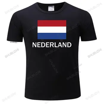 Нидерланды, Nederland, футбольные майки, спортивный костюм, национальный флаг Голландии, Голландский NL, многоцветные топы, модная футболка унисекс, бренд