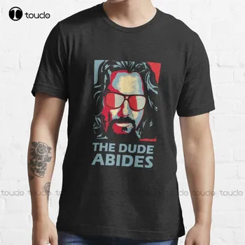 Новая Мужская футболка The Dude Abides, женская хлопковая футболка S-5Xl