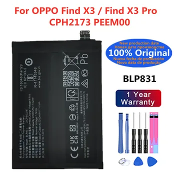 Новый Оригинальный Аккумулятор 4500 мАч BLP831 Аккумулятор Для OPPO Find X3 /Find X3 Pro X3Pro CPH2173 PEEM00 Запасные Батарейки Для Телефона