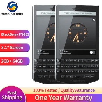 Оригинальный BlackBerry Porsche Design P'9983 4G LTE Мобильный Телефон 3,1 