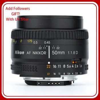 Основной объектив Nikon 50mm Nikkor F/ 1.8D AF для зеркальных камер