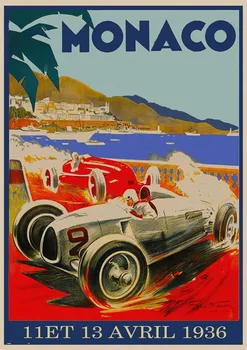 Плакат гоночного Гран-при, Ретро-наклейка на супергонки, шлем для внедорожника Tourer Camper, наклейка на холодильник для ноутбука, багажник