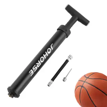 Портативный воздушный насос Футбольное кольцо для плавания Надувной мяч Баскетбольный насос для накачивания шин Шаровой насос с манометром для спортивных мячей