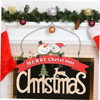 Рождественские украшения, табличка на входной двери, Бирки для Рождественских подарков, табличка с Рождеством, деревянные бирки, деревянный декор, Подвесная подвеска