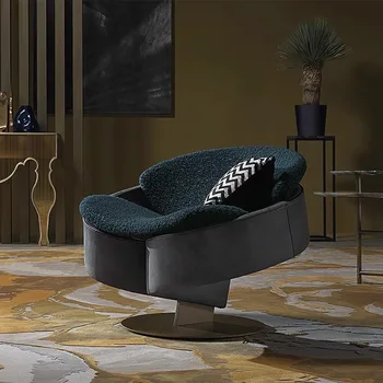 Роскошный стиль, такой же дизайн, как у дизайнерского круглого дивана в гостиной отеля, металлического кресла для отдыха в форме Шерлока, кресла для конференций