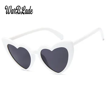 Солнцезащитные очки в форме сердца, Женские брендовые дизайнерские Солнцезащитные очки 