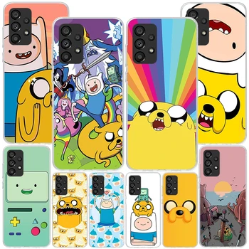 Специальный чехол Adventure Time Phnoe для Samsung Galaxy A14 A54 A34 A24 A13 A53 A33 A23 A52 A12 A32 A22 A03S A02S A04S Уникальный чехол