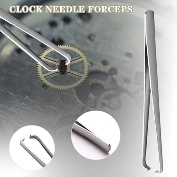 Стальные плоскогубцы для иглы для часов, легкие портативные принадлежности для ремонта часов, инструменты для ремонта часов