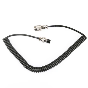 Удлинитель микрофона с восемью контактами, кабель микрофонного усилителя для аксессуаров для портативной рации YAESU ICOM KENWOOD